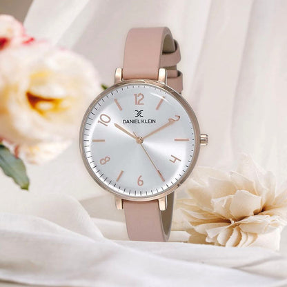Daniel Klein Premium Women Silver Dial Watch