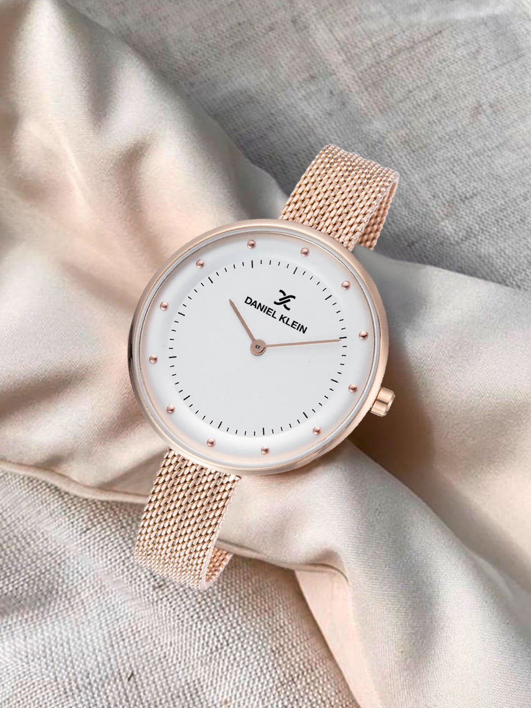 Daniel Klein Premium Women Silver Dial Watch