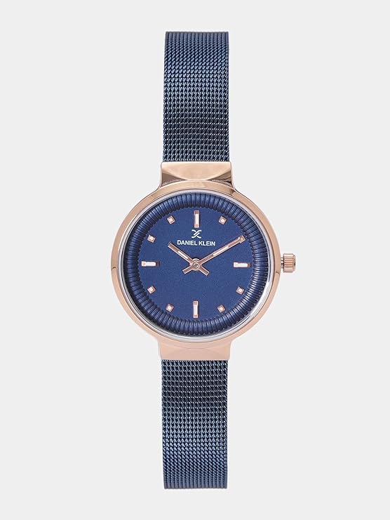 Daniel Klein Fiord Women Blue Dial Watch