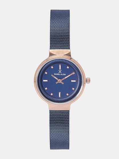 Daniel Klein Fiord Women Blue Dial Watch