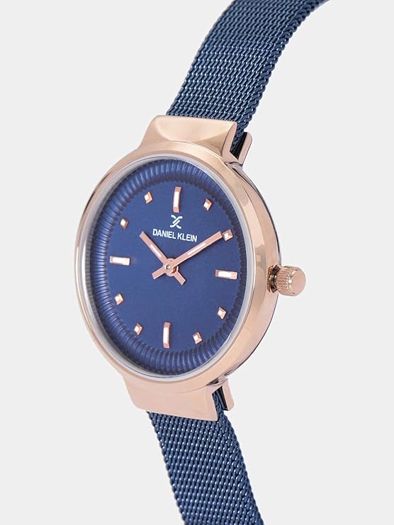 Daniel Klein Fiord Women Blue Dial Watch