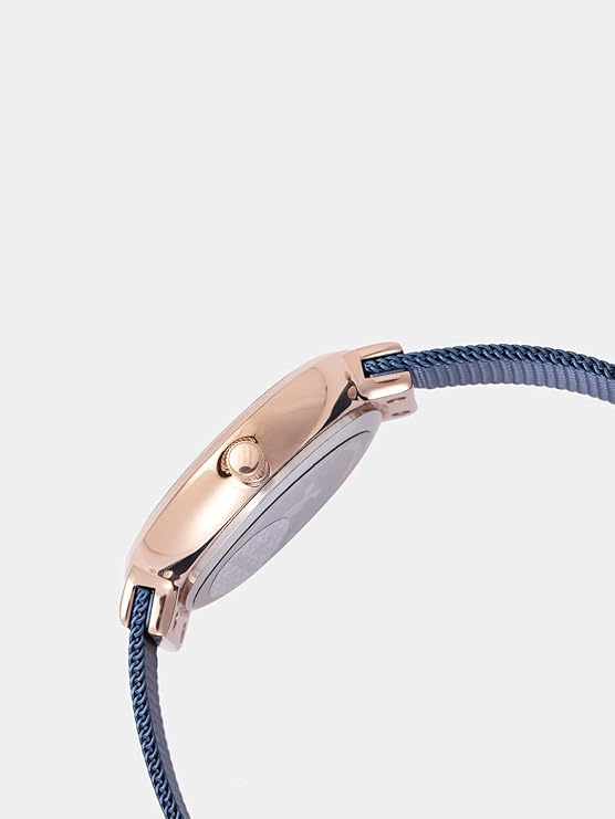 Daniel Klein Fiord Women Blue Dial Watch