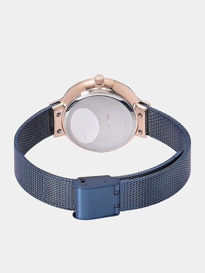 Daniel Klein Fiord Women Blue Dial Watch