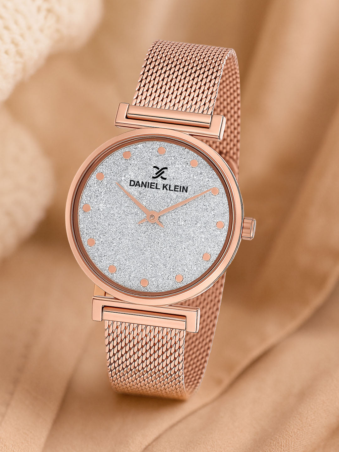 Daniel Klein Premium Women Silver Dial Watch