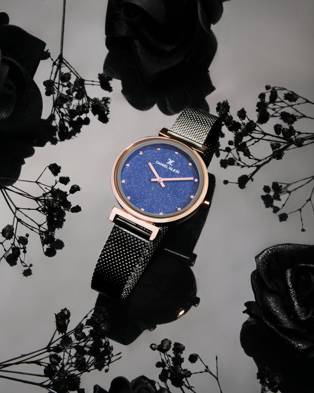 Daniel Klein Premium Women Magenta Dial Watch
