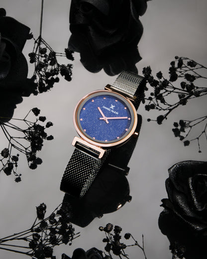 Daniel Klein Premium Women Magenta Dial Watch