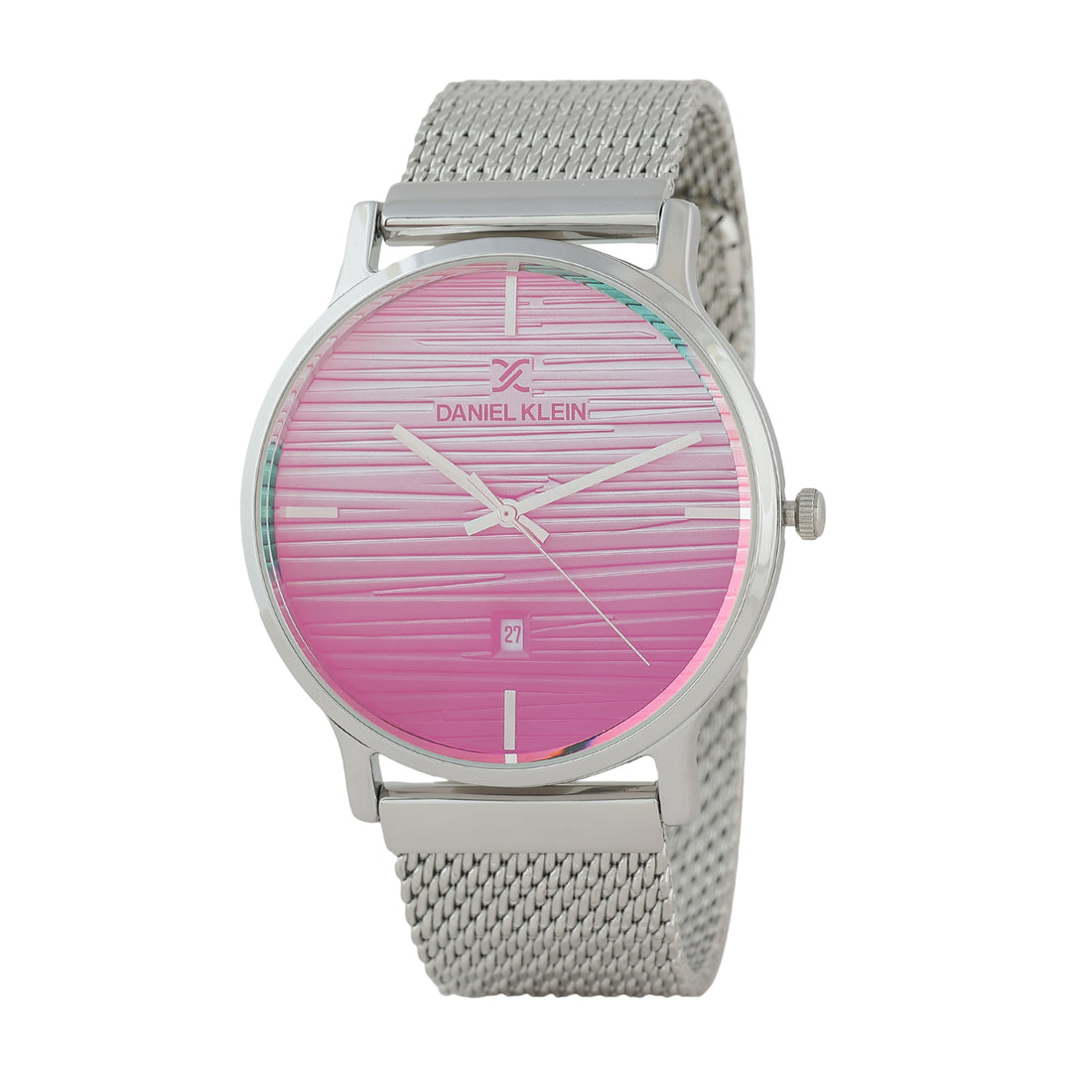 Daniel Klein Premium  Men Pink Dial Analogue Watch