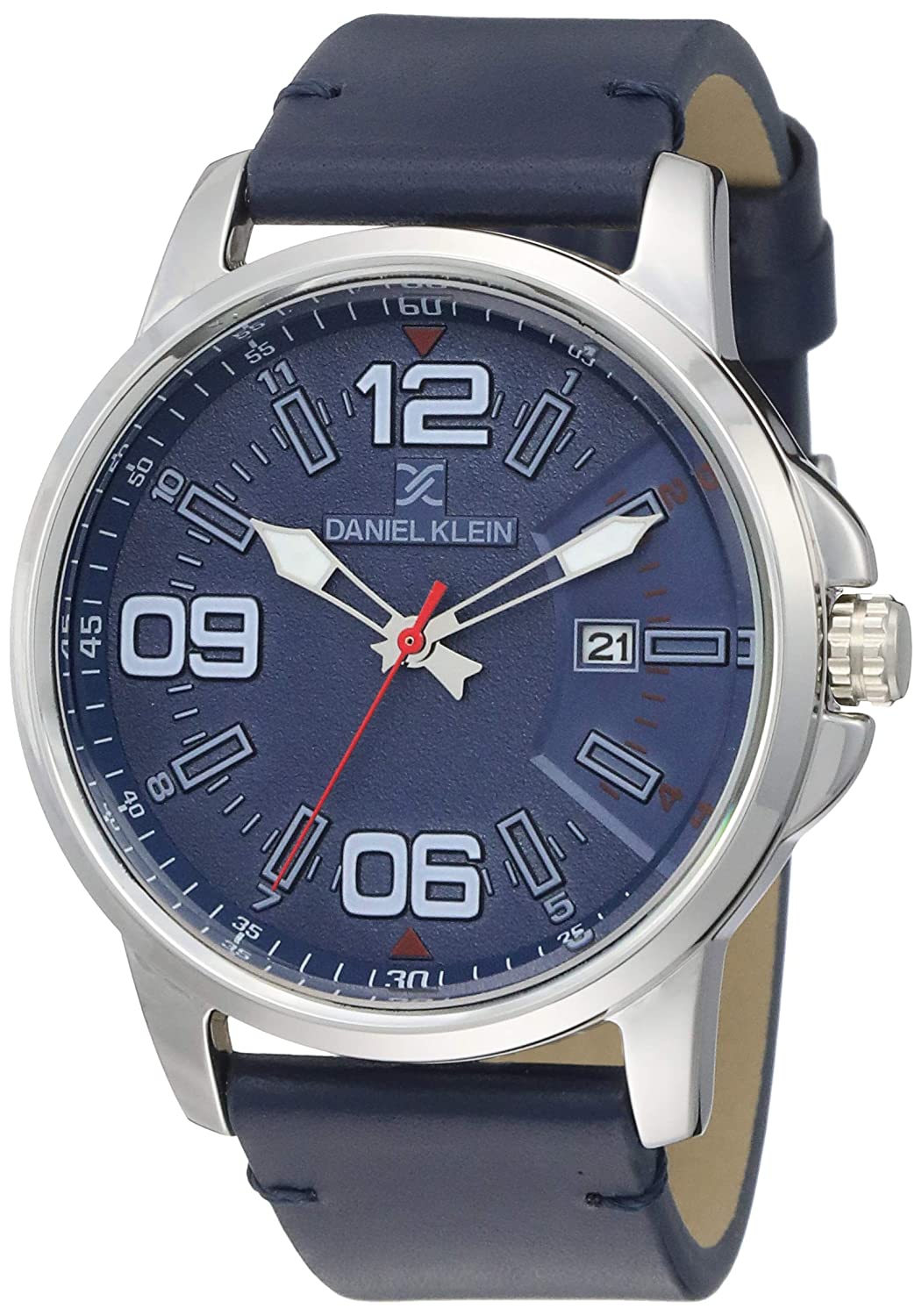 Daniel Klein Men Navy Blue Analogue Watch DK12131-3