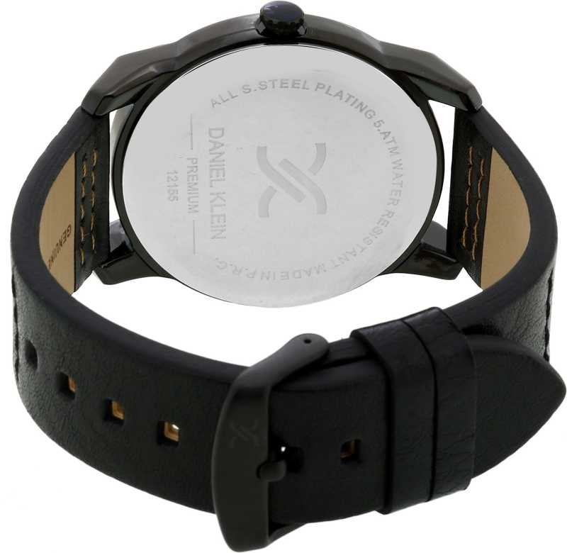 Daniel Klein Premium Men Gun Black Dial Watch