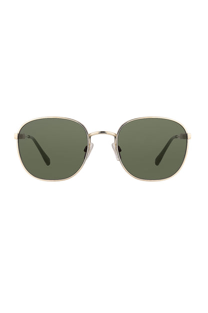 Denial Klein Retro Square Sunglasses for Women &amp; Girls | UV400 Metal Frame