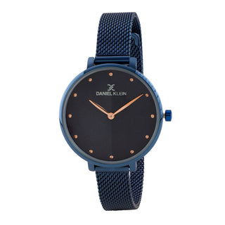 Daniel Klein Blue  Dial Analog Gift Set Watch with Bracelet For Women (Pack of 2)