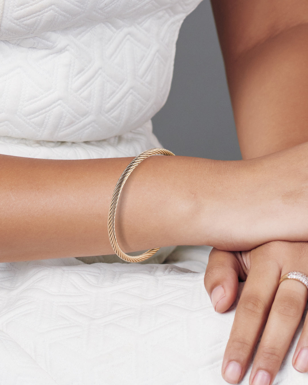Daniel Klein Rose Gold Color Bracelet For  Women