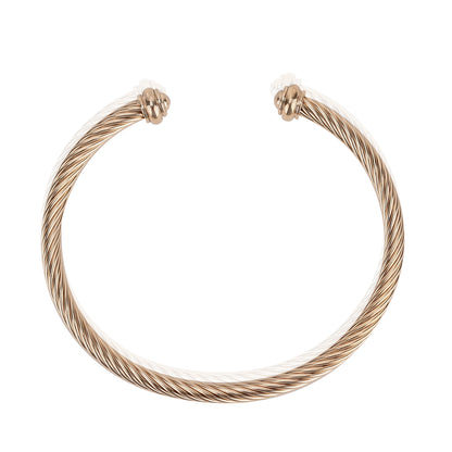 Daniel Klein Rose Gold Color Bracelet For  Women