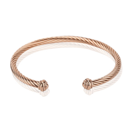 Daniel Klein Rose Gold Color Bracelet For  Women