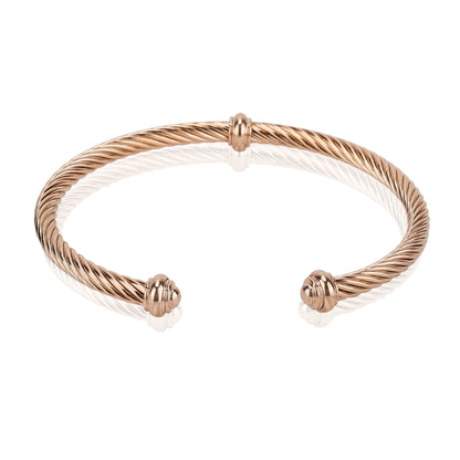 Daniel Klein Rose Gold Color Bracelet For  Women