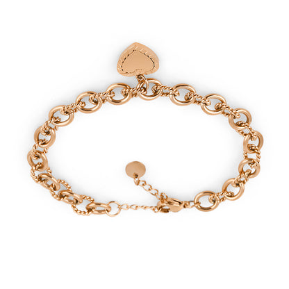 Daniel Klein Rose Gold Color Bracelet For  Women