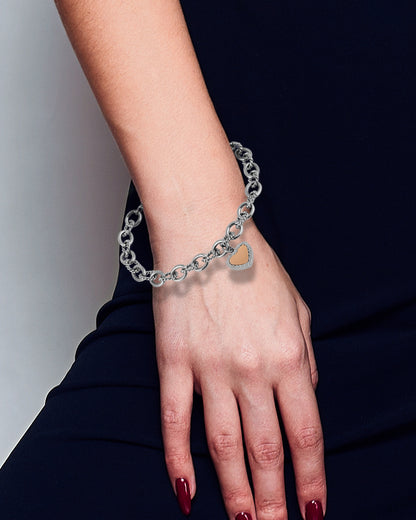 Daniel Klein Silver Color Bracelet For  Women