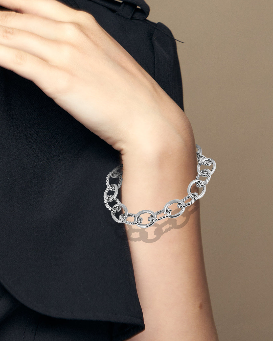Daniel Klein Silver Color Bracelet For  Women