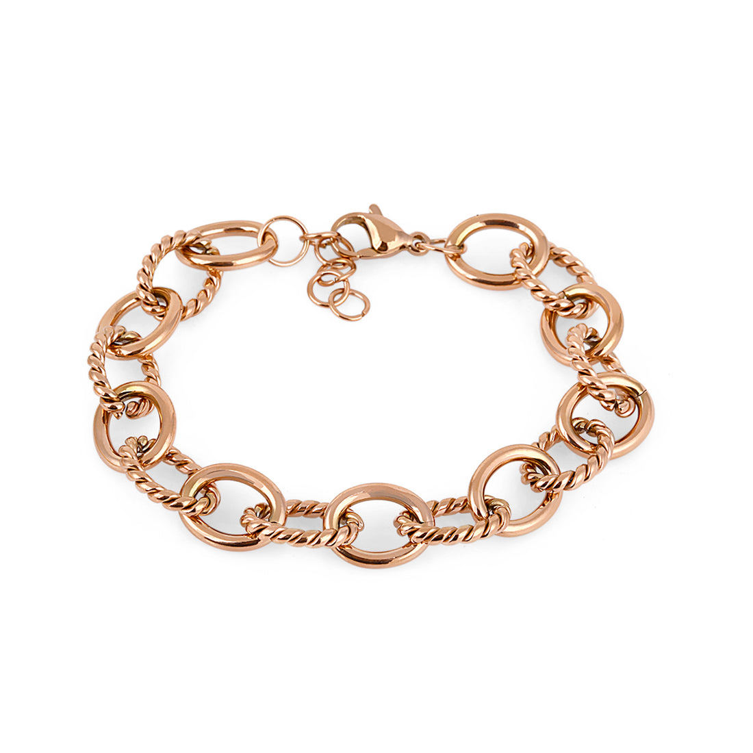 Daniel Klein Rose Gold Color Bracelet For  Women