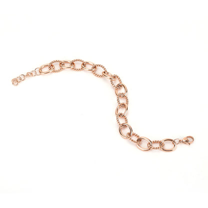 Daniel Klein Rose Gold Color Bracelet For  Women