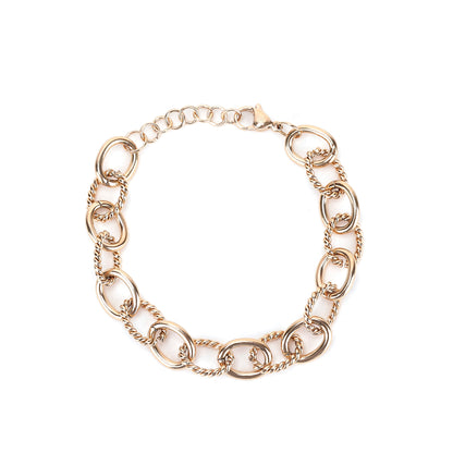 Daniel Klein Rose Gold Color Bracelet For  Women