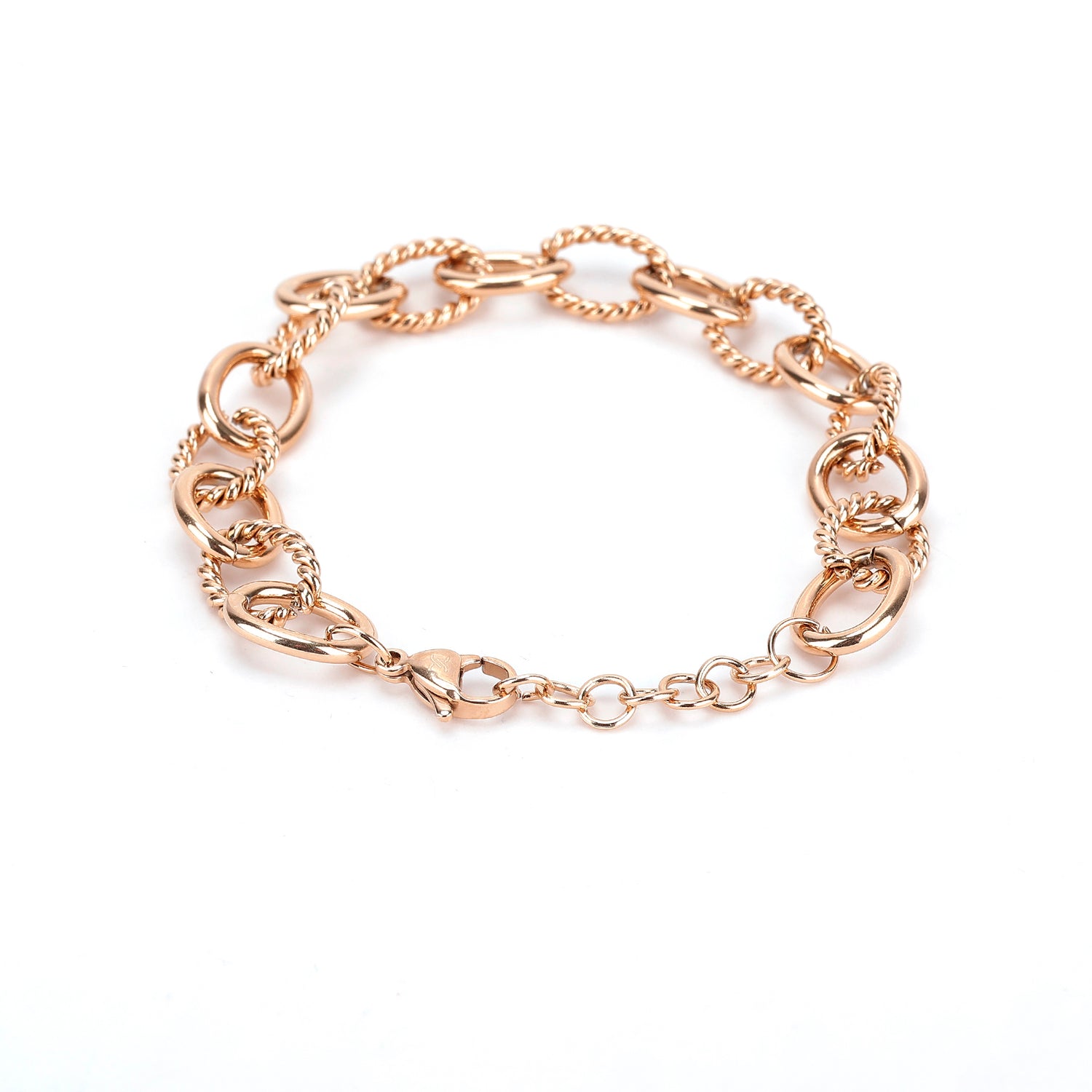 Daniel Klein Rose Gold Color Bracelet For  Women