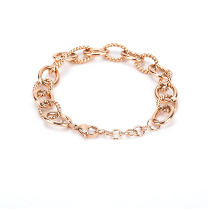Daniel Klein Rose Gold Color Bracelet For  Women