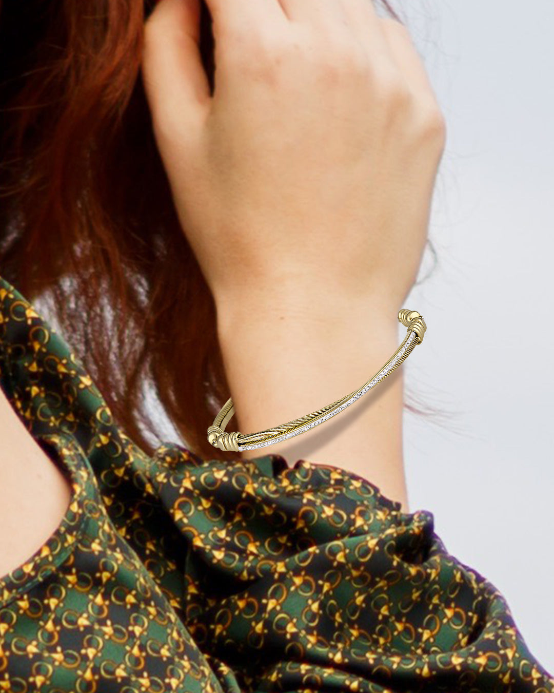 Daniel Klein Gold Color Bracelet For  Women