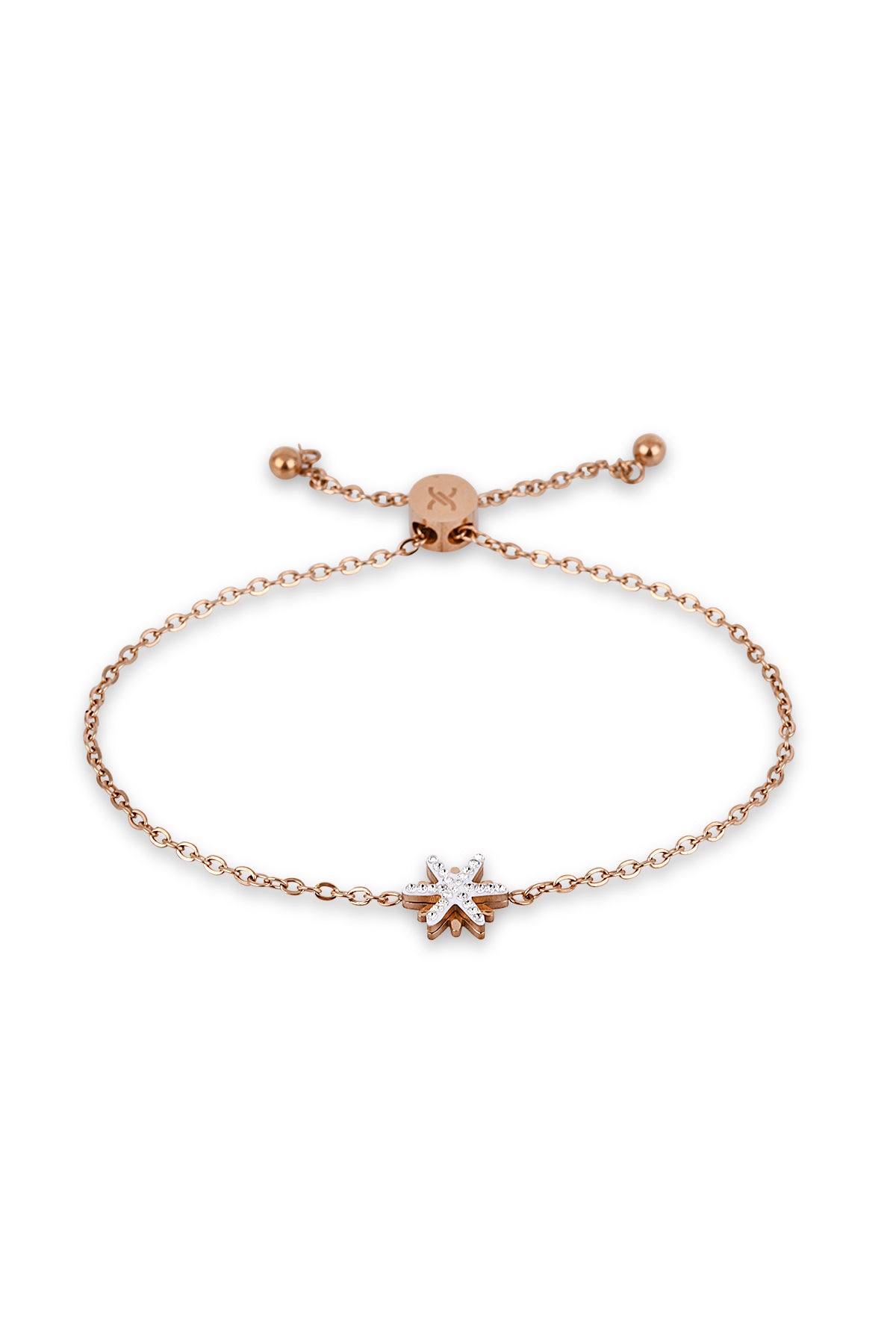 Daniel Klein Rose Gold Color Bracelet For  Women