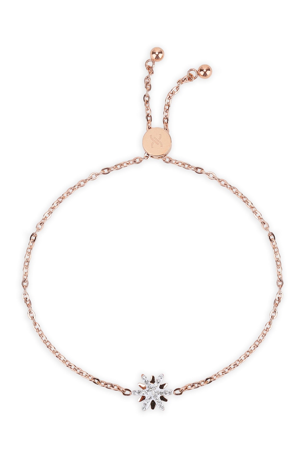 Daniel Klein Rose Gold Color Bracelet For  Women