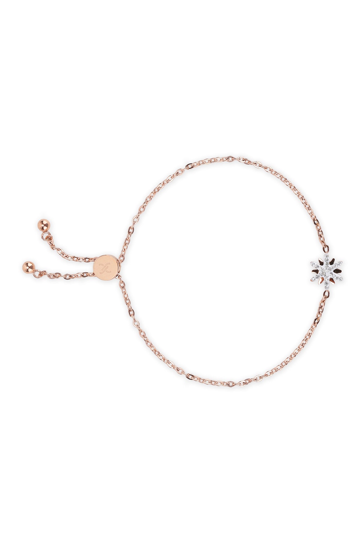 Daniel Klein Rose Gold Color Bracelet For  Women