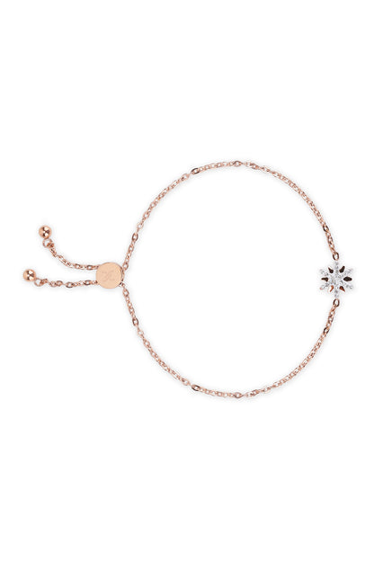 Daniel Klein Rose Gold Color Bracelet For  Women