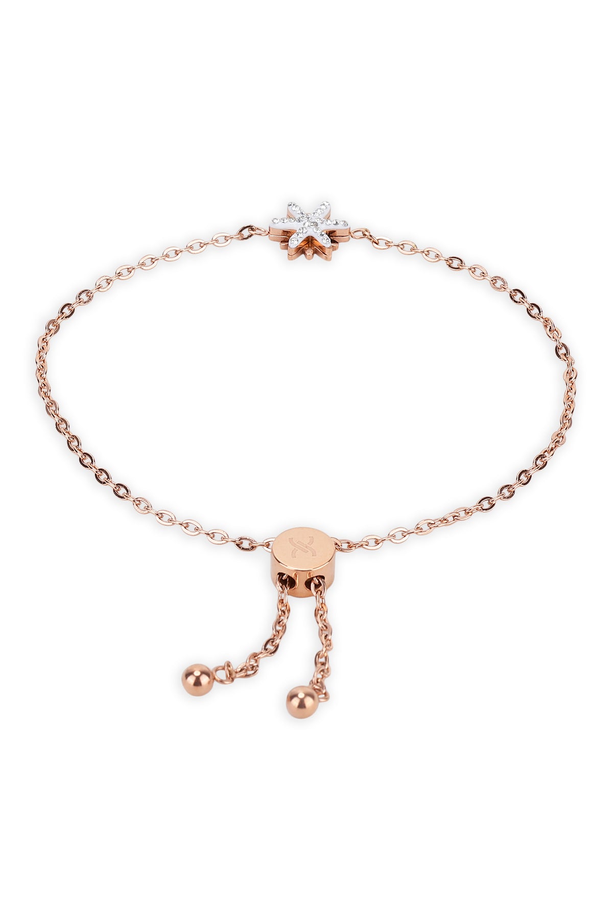 Daniel Klein Rose Gold Color Bracelet For  Women