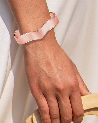 Daniel Klein Rose Gold Color Bracelet For  Women