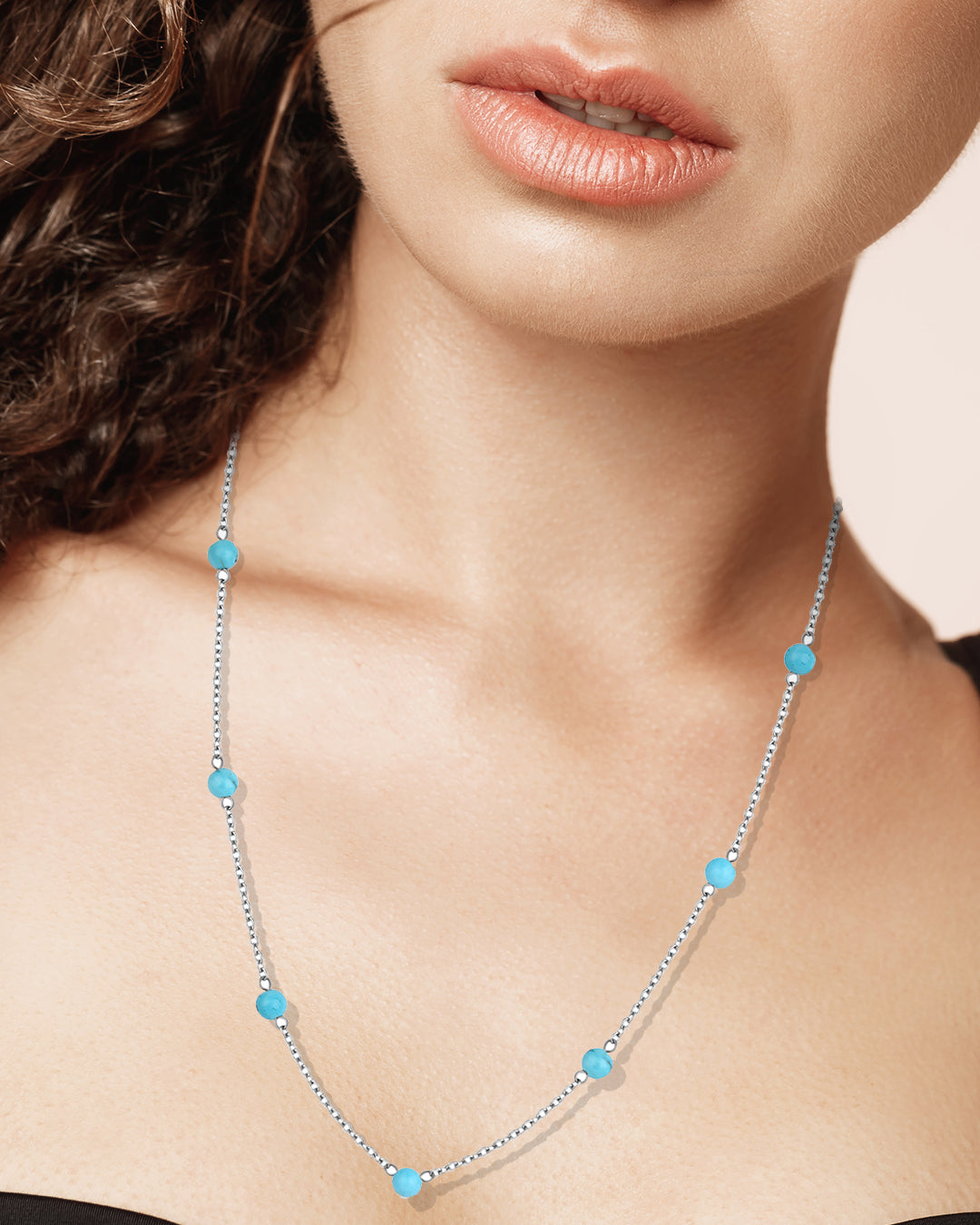 Daniel Klein Silver Color Necklace For  Women