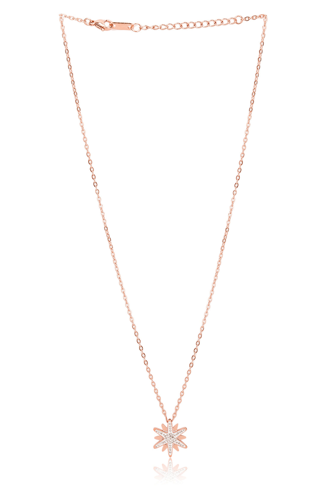Daniel Klein Rose Gold Color Necklace For  Women