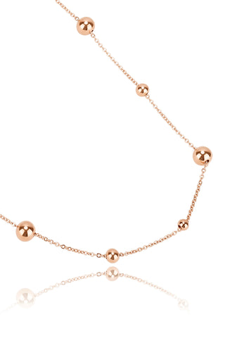 Daniel Klein Rose Gold Color Necklace For  Women