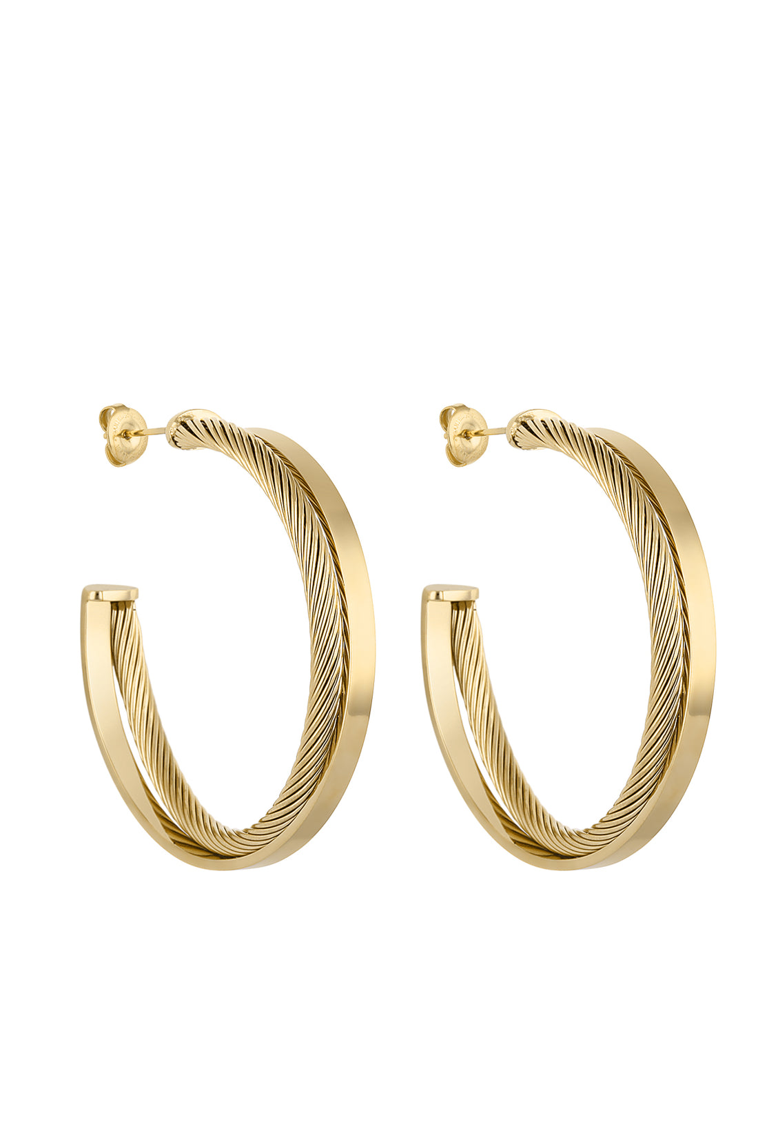 Daniel Klein Gold Color Earring For  Women