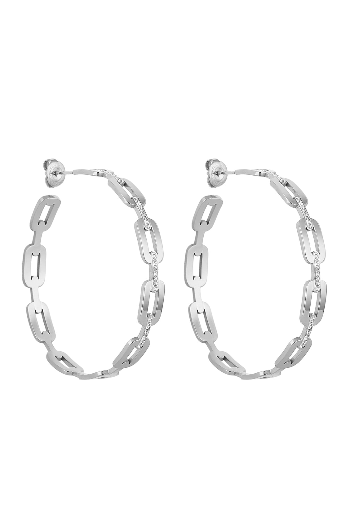 Daniel Klein Silver Color Earring For  Women