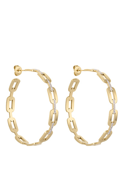Daniel Klein Gold Color Earring For  Women