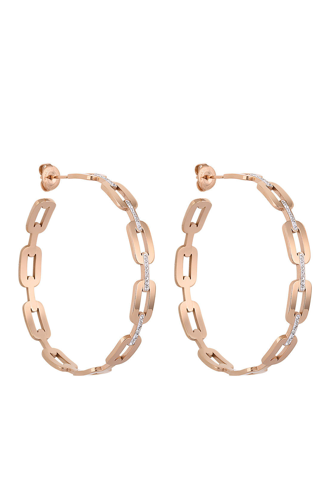 Daniel Klein Rose Gold Color Earring For  Women
