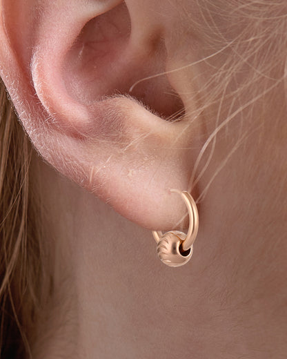 Daniel Klein Rose Gold Color Earring For  Women