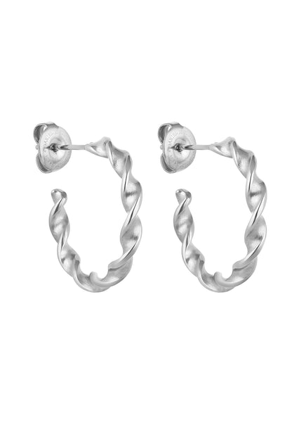 Daniel Klein Silver Color Earring For  Women