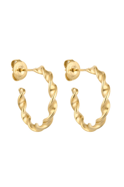 Daniel Klein Gold Color Earring For  Women