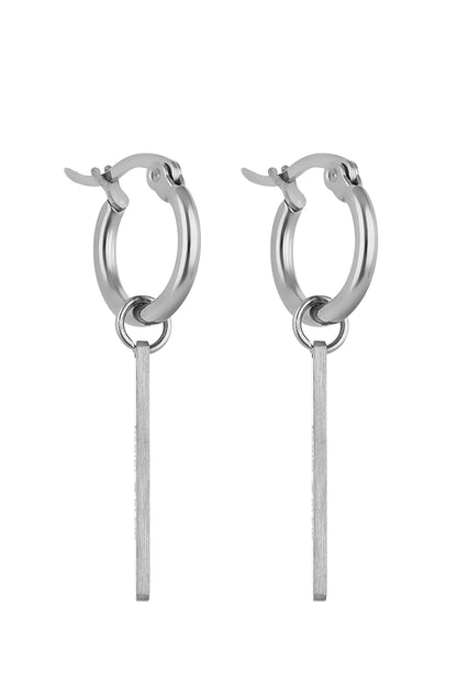 Daniel Klein Silver Color Earring For  Women
