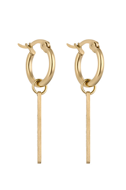 Daniel Klein Gold Color Earring For  Women