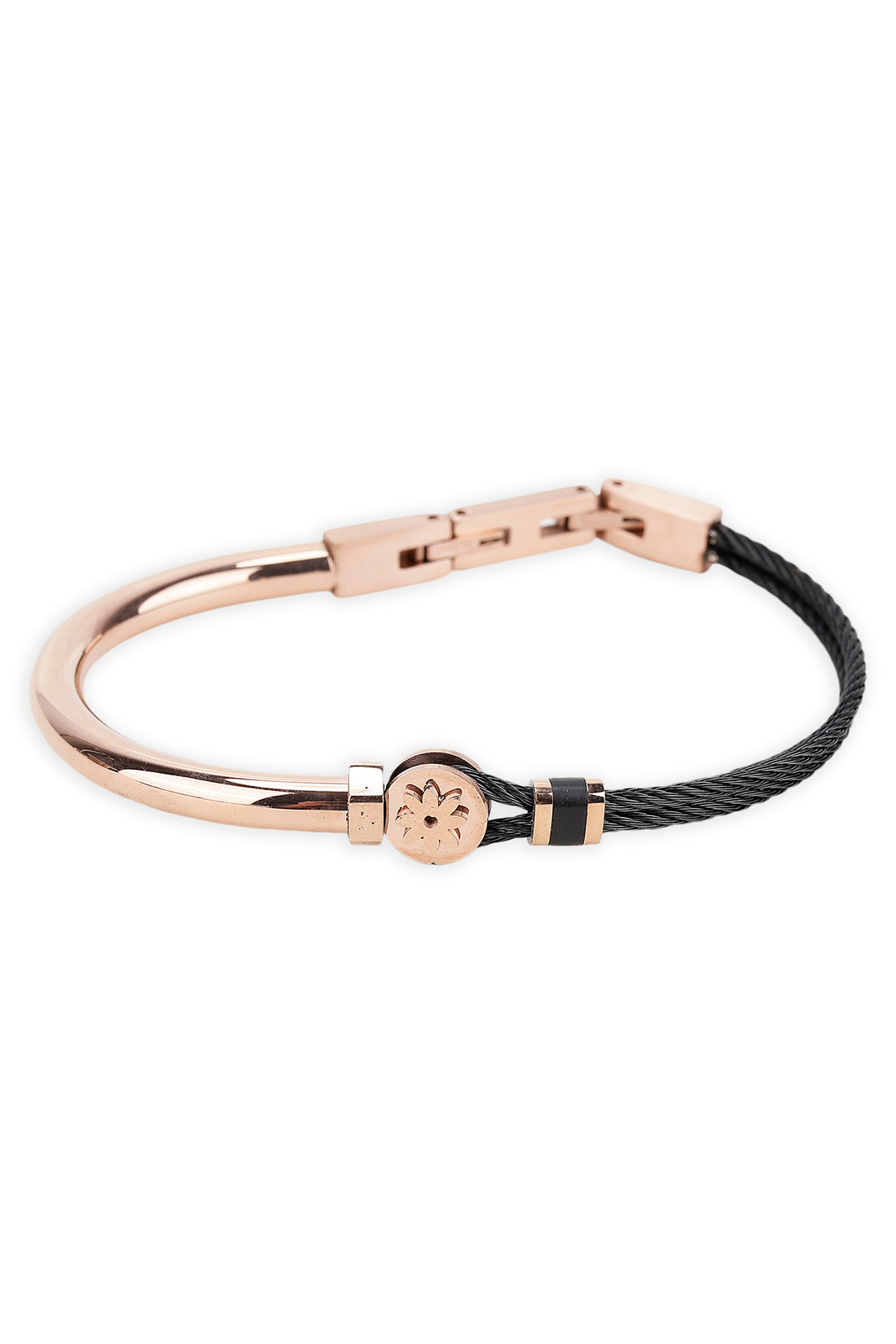 Daniel Klein Black Color Bracelet For  Men