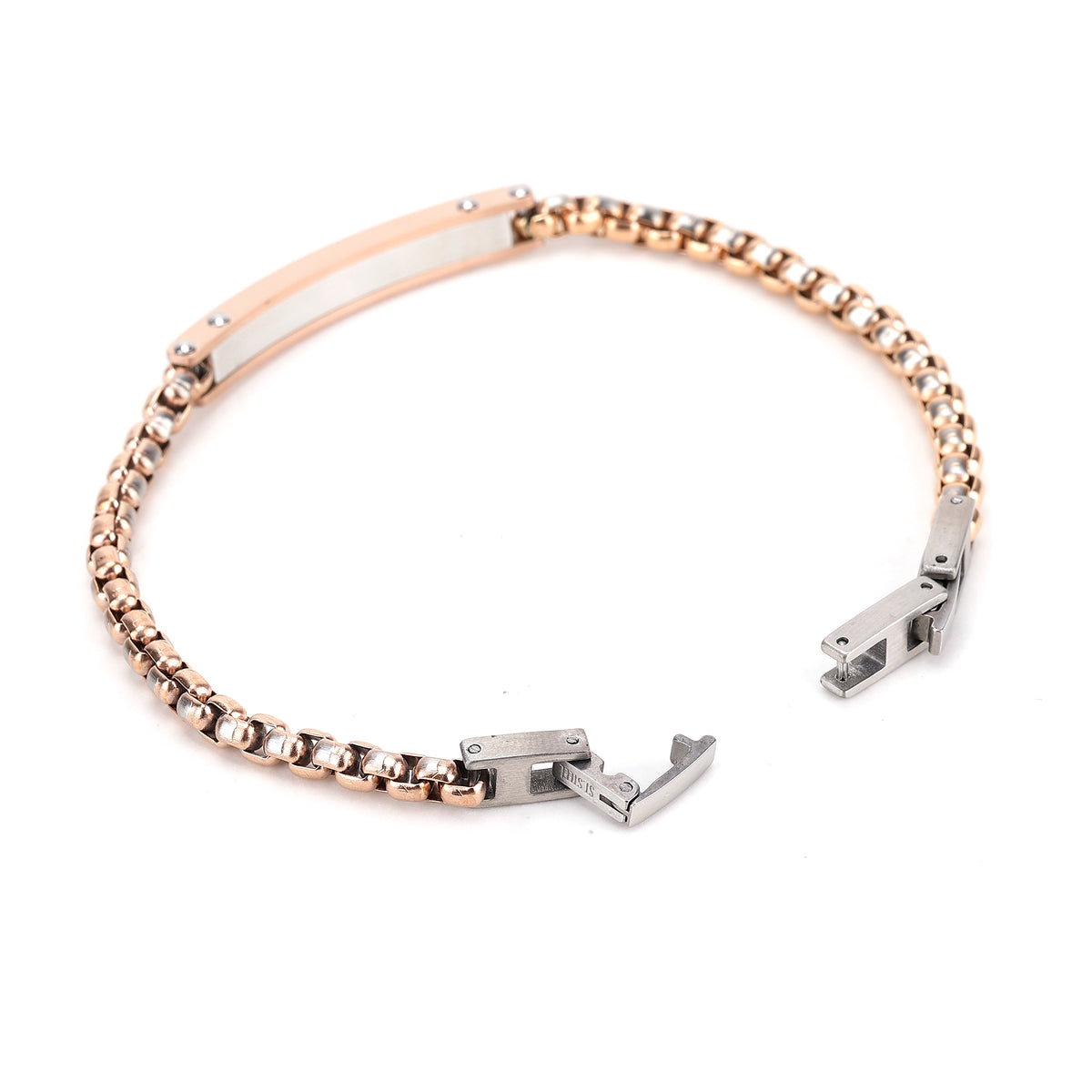 Daniel Klein Rose Gold Color Bracelet For  Men