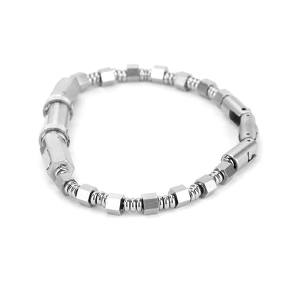 Daniel Klein Silver Color Bracelet For  Men