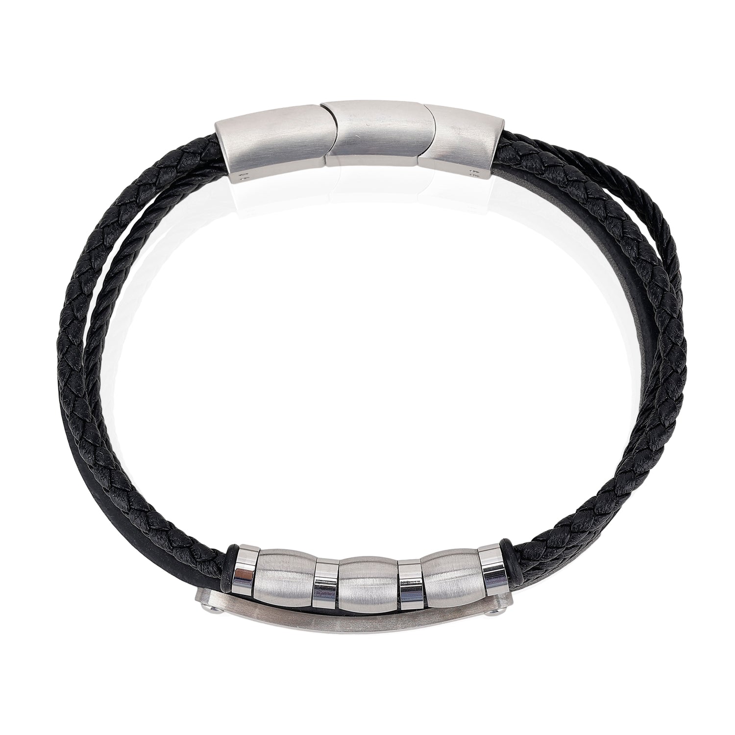 Daniel Klein Silver Color Bracelet For  Men